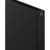 Mexen, Plochý panelový radiátor Mexen CVF21 600 x 600 mm, spodné pripojenie, 726 W, čierny - W621F-060-060-70