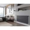 Mexen, Panelový radiátor Mexen Line CVL21 600 x 600 mm, spodné pripojenie, 726 W, antracit - W621L-060-060-66