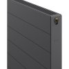 Mexen, Panelový radiátor Mexen Line CVL21 600 x 600 mm, spodné pripojenie, 726 W, antracit - W621L-060-060-66