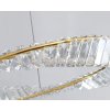 Toolight, LED krištáľová lampa 42W APP1064-1CP, zlatá, OSW-00676