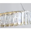 Toolight, LED krištáľová lampa 42W APP1064-1CP, zlatá, OSW-00676