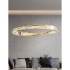 Toolight, LED krištáľová lampa 42W APP1064-1CP, zlatá, OSW-00676