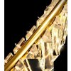 Toolight, LED krištáľová lampa 42W APP1064-1CP, zlatá, OSW-00676