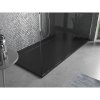 Mexen Egon, SMC obdĺžniková sprchová vanička 200 x 80 cm, čierna, 4R708020