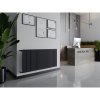Mexen CH10 Hygienický panelový radiátor 500 x 1000 mm, bočné pripojenie, 530 W, antracitová, W410H-050-100-66