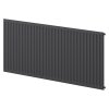 Mexen CH10 Hygienický panelový radiátor 500 x 1000 mm, bočné pripojenie, 530 W, antracitová, W410H-050-100-66