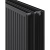 Mexen CH30 Hygienický panelový radiátor 900 x 2000 mm, bočné pripojenie, 4129 W, antracitová, W430H-090-200-66
