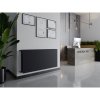 Mexen CHF20 Hygienický Plochý radiátor 900 x 1800 mm, bočné pripojenie, 2516 W, antracitová, W420HF-090-180-66