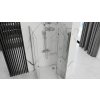 Rea Fold N2 sprchový kút so skladacími dverami 100(dvere) x 80(dvere), 6mm číre sklo, chrómový profil, KPL-07451