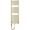 Mexen Ares, elektrické vykurovacie teleso 1200x400 mm + vykurovacia tyč 300 W, zlatá lesklá, W102-1200-400-2300-50