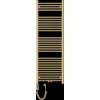 Mexen Mars, elektrické vykurovacie teleso 1500 x 500 mm, 600 W, zlatá lesklá, W110-1500-500-2600-50