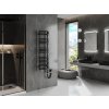 Mexen Eros, elektrické vykurovacie teleso 1200 x 318 mm, 600 W, čierna, W112-1200-318-2600-70