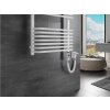Mexen Apollo, elektrické vykurovacie teleso 860x550 mm + vykurovacia tyč 600 W, biela, W117-0860-550-2600-20