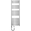 Mexen Helios, elektrické vykurovacie teleso 1500x500 mm + vykurovacia tyč 600 W, chrómová, W103-1500-500-2600-01