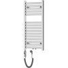 Mexen Hades, elektrické vykurovacie teleso 800 x 400 mm, 300 W, chrómová, W104-0800-400-2300-01