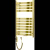 Mexen Uran, elektrické vykurovacie teleso 800x500 mm + vykurovacia tyč 300 W, zlatá lesklá, W105-0800-500-2300-50