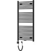 Mexen Ares, elektrické vykurovacie teleso 1200 x 600 mm, 600 W, čierna, W102-1200-600-6600-70