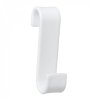 Erga Neo, háčik na vykurovacie teleso, termoplast, biela, ERG-YKA-RY.HACZYK PVC WHITE