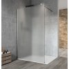 Gelco, VARIO CHROME jednodielna sprchová zástena na inštaláciu k stene, matné sklo, 1100 mm, GX1411GX1010