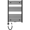 Mexen Ares, elektrické vykurovacie teleso 900 x 600 mm, 400 W, čierna, W102-0900-600-6400-70