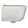 Kerasan, TRIBECA závesná WC misa, Rimless, 35x54cm, biela, 511401