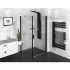 Polysan, Zoom Line Black obdĺžniková sprchová zástena 800x900mm L/P varianta, ZL1280BZL3290B