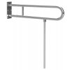 Sapho, HANDICAP madlo sklopné s opornou nohou 813mm, nerez lesk, XH523
