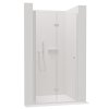 Cerano Volpe, skladacie sprchové dvere 70x190 cm, 6mm číre sklo, chrómový profil, CER-CER-423294