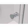 Cerano Volpe, skladacie sprchové dvere 70x190 cm, 6mm číre sklo, chrómový profil, CER-CER-423294