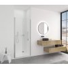 Cerano Volpe, skladacie sprchové dvere 70x190 cm, 6mm číre sklo, chrómový profil, CER-CER-423294