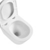 Invena Limnos, závesná WC misa so Swirlflush 490x370x360 mm + toaletné sedadlo s pomalým zatváraním, biela, INV-CE-93-001-L