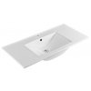 Sapho, SLIM keramické umývadlo, nábytkové, 100x46cm, biela, 1601-100