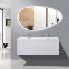 Rea Cloud A, LED kúpeľňové zrkadlo 100x60cm P11386, HOM-05500