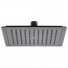 Laveo Luke, horná/hlavová sprcha 220x220 mm, štvorec, čierna, LAV-NLK_7DAD