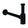 Laveo, umývadlový fľašový sifón, čierna matná, LAV-CKS_761D