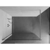 Mexen Kioto, sprchová zásteny typ Walk-In 115 x 200 cm, 8mm číre sklo, chrómový profil, 800-115-101-01-00