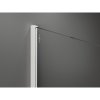 Mexen Kioto, sprchová zásteny typ Walk-In 75 x 200 cm, 8mm číre sklo, biely profil, 800-075-101-20-00