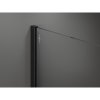 Mexen Kioto, sprchová zásteny typ Walk-In 115 x 200 cm, 8mm číre sklo, čierny profil, 800-115-101-70-00