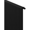 Mexen Hygiene CH10, panelový radiátor 400 x 2800 mm, bočné pripojenie, 1210 W, čierna, W410H-040-280-70