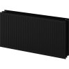 Mexen Hygiene CH30, panelový radiátor 600 x 1400 mm, bočné pripojenie, 2112 W, čierna, W430H-060-140-70