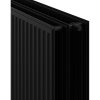 Mexen Hygiene CH30, panelový radiátor 600 x 2400 mm, bočné pripojenie, 3621 W, čierna, W430H-060-240-70