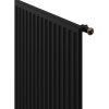 Mexen Hygiene CVH10, panelový radiátor 600 x 400 mm, spodné pripojenie, 250 W, čierna, W610H-060-040-70