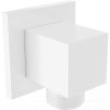 Mexen príslušenstvo - uhlový konektor 1/2" Cube, biela, 79340-20