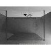 Mexen Kioto, sprchová zástena Walk-In 170 x 200 cm, 8mm číre sklo, grafitový profil, 800-170-002-65-00