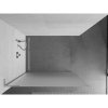 Mexen Kioto L, sprchová zástena Walk-In 90 x 200 cm, 8mm sklo námraza, chrómový profil, 800-090-103-01-30
