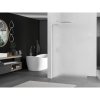 Mexen Kioto L, sprchová zástena Walk-In 90 x 200 cm, 8mm sklo námraza, chrómový profil, 800-090-103-01-30