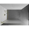 Mexen Kioto L, sprchová zástena Walk-In 80 x 200 cm, 8mm sklo námraza, zlatý lesklý profil,800-080-103-50-30