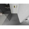 Mexen Kioto L, sprchová zástena Walk-In 60 x 200 cm, 8mm číre sklo, zlatý matný profil, 800-060-103-55-00