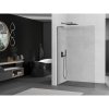 Mexen Kioto L, sprchová zástena Walk-In 90 x 200 cm, 8mm číre sklo, grafitový profil, 800-090-103-66-00