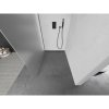 Mexen Kioto L, sprchová zástena Walk-In 80 x 200 cm, 8mm sklo námraza, grafitový profil, 800-080-103-66-30